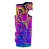 Rainbow Reaper Death Metal Lighter Case Cover Holder fits BIC