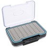 Fly Fishing Box PP Double Side Waterproof Flies Organized Storage