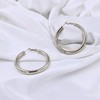 14k Gold Plated Thick Gold Hoop Earrings Lightweight Hollow Tube