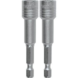 Makita Impact XPS Magnetic Nutsetter Socket, 3/8 Inch x 65 mm (Pack of 2)