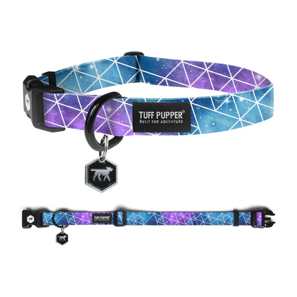Tuff Pupper Premium Adjustable Dog Collar for Medium Dogs, Stylish