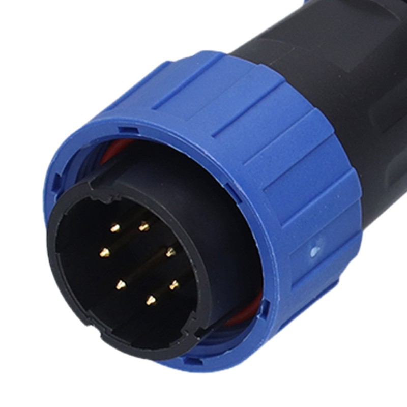 Aviation Connectors LP20 Flange Waterproof Power Connector Male Plug Female