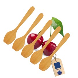 HOFMEISTER® Cooking Spoon, Spatula & Lifter Made of Elegant Cherry Wood, Heat-Resistant, Antibacterial, No Plastic, Will Not Scratch the Pot, Made in Europe, for Cooking & Baking