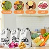 Potato, Onion, Garlic Storage Bag Set of 3 Breathable Bags,