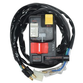 JDLLONG L/H Combination Switch 35020-HC4-004 Fits 1988-1995 for Honda FourTrax 300 TRX300 2x4 TRX300FW 4x4 Start/Choke/Light ON/Off/HI/Low