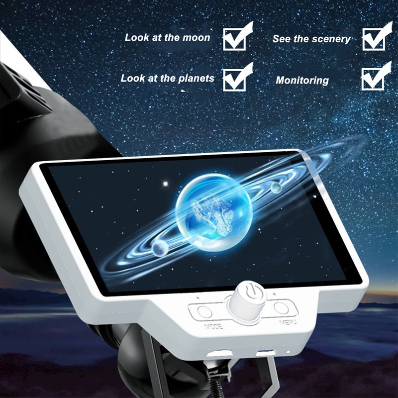 2K Telescope Electronic Eyepiece WiFi 5 Inch HD IPS Digital