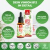 Vimion Vitamin B12 Drops, Alcohol-free, Bioactive B12 as Methylcobalamin and