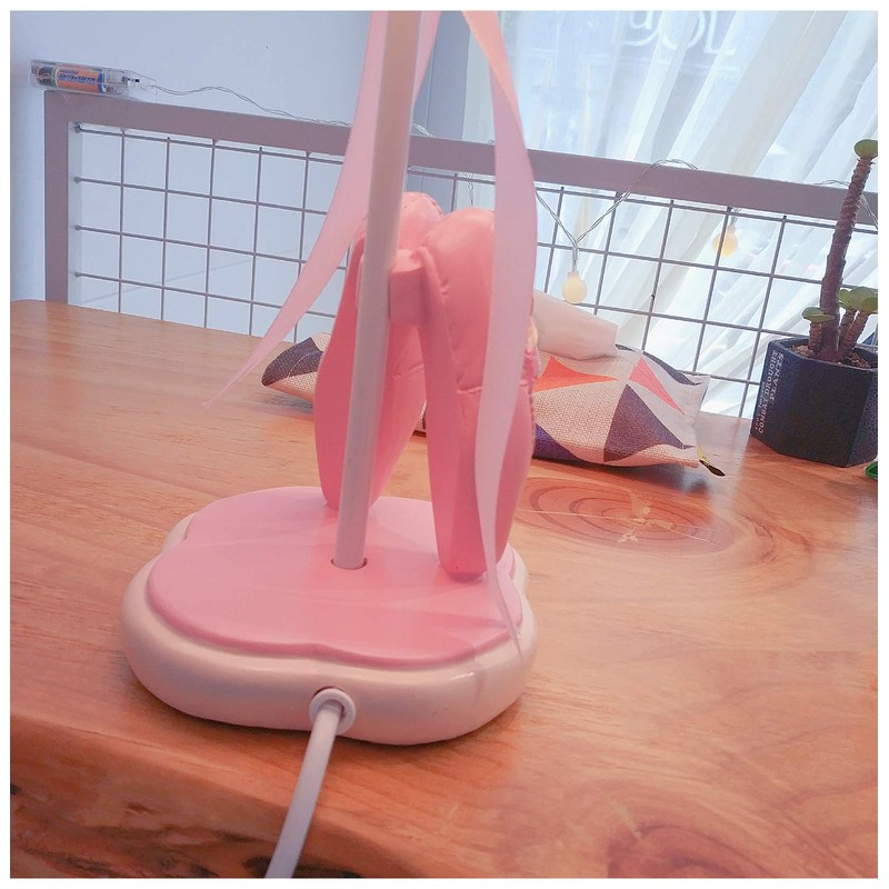 Cozylight Bedside Lamp, Pink Dancing Shoes Design, 14inch Tall Table