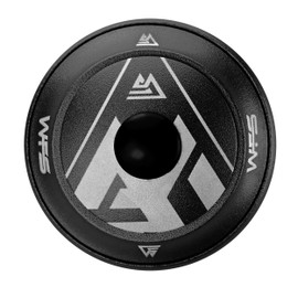 WFS NV.58 1-1/8 inch CNC Threadless Headset with Top Cap, Matte Black, HS04ZQMBK