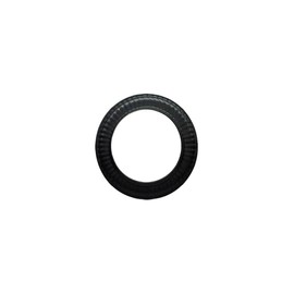 7" Diameter 24 Gauge Black Trim Collar