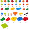 Juego de 168 Bloques de construcción de Bloques clásicos de