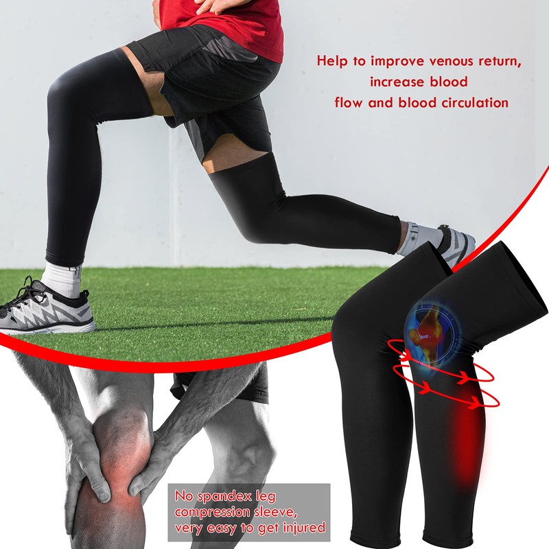 Skylety Leg Sleeves Compression Long Knee Sleeve UV Preserve for