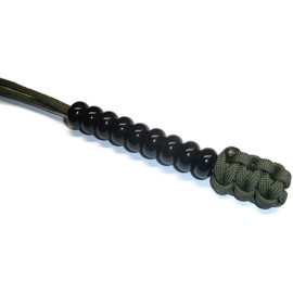 RedVex Ranger Style Cobra Pace Counter Beads Paracord/Survival 13" - OD Green