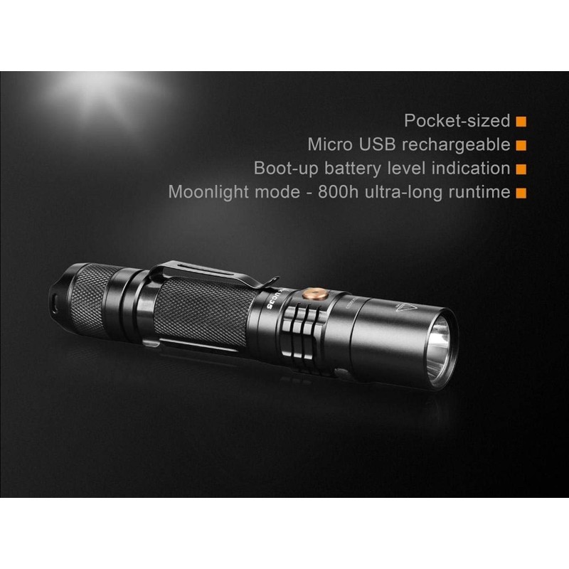 Fenix UC35 V2.0 Rechargeable Tactical Handheld LED Flashlight 1000 Lumens