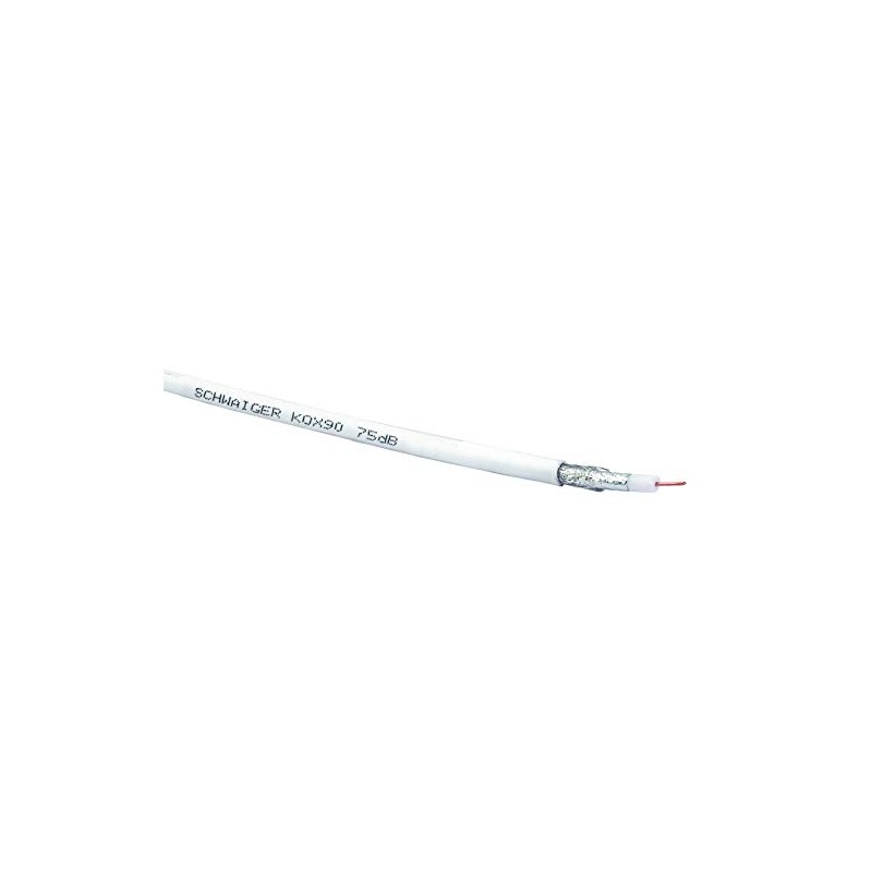 Schwaiger SAT Coaxial Cable Without Connectors 7 mm 75 dB
