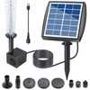 Lewisia 2W Solar Bird Bath Pump with USB Charging for