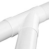 NDS 3P08 3-Inch PVC 45 Degree Wye Hub x Hub,