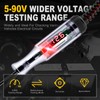 WINAMOO Automotive Test Light 5-90V Digital LED Circuit Tester with