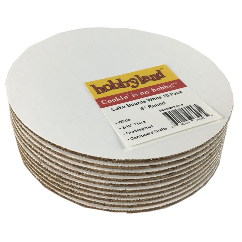 hobbyland Pastel juntas blanco Ronda, Blanco, 10