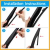 Partuto Rear Windshield Wiper Blade Arm Set Replacement for Ford