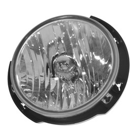 Left Headlight Assembly Drivers Side Compatible with 2007-2017 Jeep Wrangler 2018 Wrangler JK CH2502175