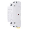 sourcing map AC Contactor 25A 2 Pole 2NO 24V Load