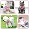 Cat Harness and Lead Set,Adjustable Reflective Stripe Cat Kitten Walking