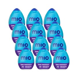 Mio Liquid Water Enhancer, Berry Pomegranate, 1.62 OZ, (Pack of 12)