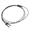 2PCS Fiber Optic Sensor 0‑46mm Detection Distance Tube Reflective Optical