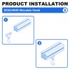 Seekliny 8 Pack 3030/4040 Extrusion Sliding Hook for 30/40 Series