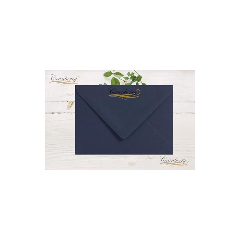 5" x 7" Aubergine Envelopes x 25 Pack. Premium 120gsm
