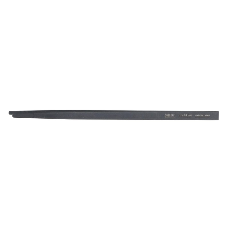 Idea Sekikawa BLACK TONGS SERIES Chopsticks Tongs, Black, SUS821L1, Tsubamesanjo,