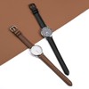 BISONSTRAP Leather Watch Band, 0.47/0.55/0.59/0.63/0.71/0.79 inches (12/14/15/16/18/20 mm), Genuine Leather