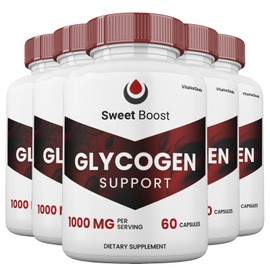 Sweet Boost Glycogen Support Capsules, Max Strength , SweetBoost Pills (5 Pack)