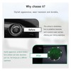 Dickno Bling Car Push to Start Button Cover, Anti Scratch