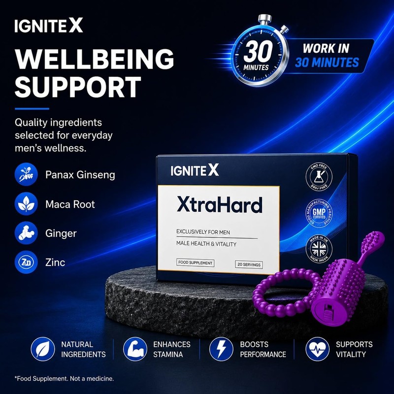 Ignite X for Men | 20 Tablets | Daily Male
