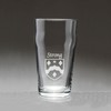 Strong Irish Coat of Arms Pub Glasses - Set of