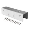iGarden Lattice Connecting Hardware, Straight, for 35mm Frame, White, 1