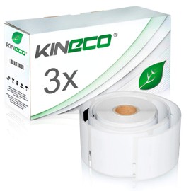 3 Rolls Large Multi-Purpose Labels Compatible with Dymo 99015 for Dymo Labelwriter 310, 320, 330 Turbo Series, 400 Twin Turbo Duo, 450 Twin Turbo Series, SE 450, Twin Turbo - 54 x 70 mm - 320 Labels