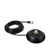 YNIBST Magnetic Mount Base for MJ-MP CB/VHF/UHF/HF Mobile Antennas, Amateur