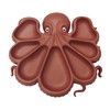 Silicone Octopus Charcuterie Platter, Snack Fruit Separate Platter, Delicatessen Dim