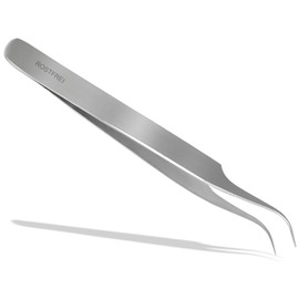 High Quality Tick Tweezers Tick Tweezers Tweezers Stainless Steel Precise Fine Curved Tip