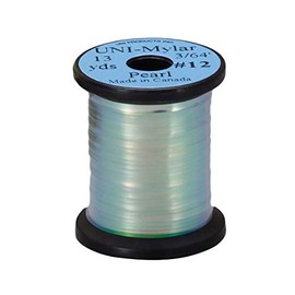 teximuko (Tiemco) Uni Mylar # 12 3/64 Pearl