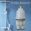SUNJCO Leak-Free RP46074 Shower Cartridge Replacement for Delta Monitor MultiChoice