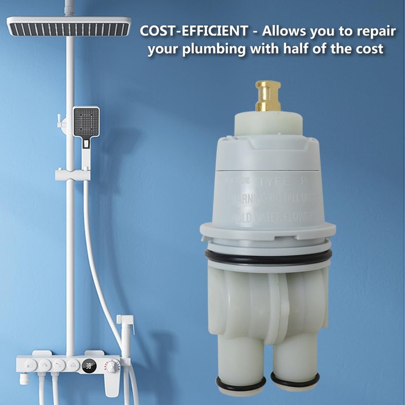 SUNJCO Leak-Free RP46074 Shower Cartridge Replacement for Delta Monitor MultiChoice