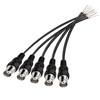 MEIRIYFA BNC Pigtail Cable Bare Wire, BNC Female Coaxial Connector