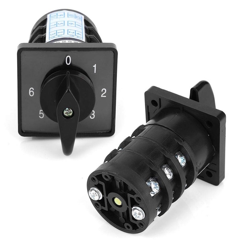 Switch 7 Position, 500V 20A Toggle Switch Selector Switch, 12