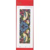 DMC Strawberry Thief Cross-Stitch Kit, Includes Six-Strand Embroidery Thread, Embroidery
