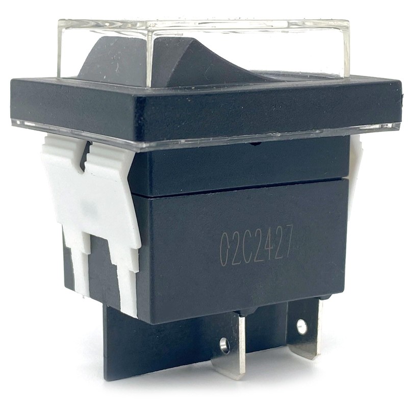 HY12-9-7 Push Button Switch (2-Pack) 20A 125/250V 2HP 4-Pin DPST