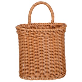 Ciieeo Woven Hanging Storage Basket for Kitchen Decorative Wall Organizer for Garlic Onion Potato and Ginger and Easy to Clean for Balcony Decor and Home Organization